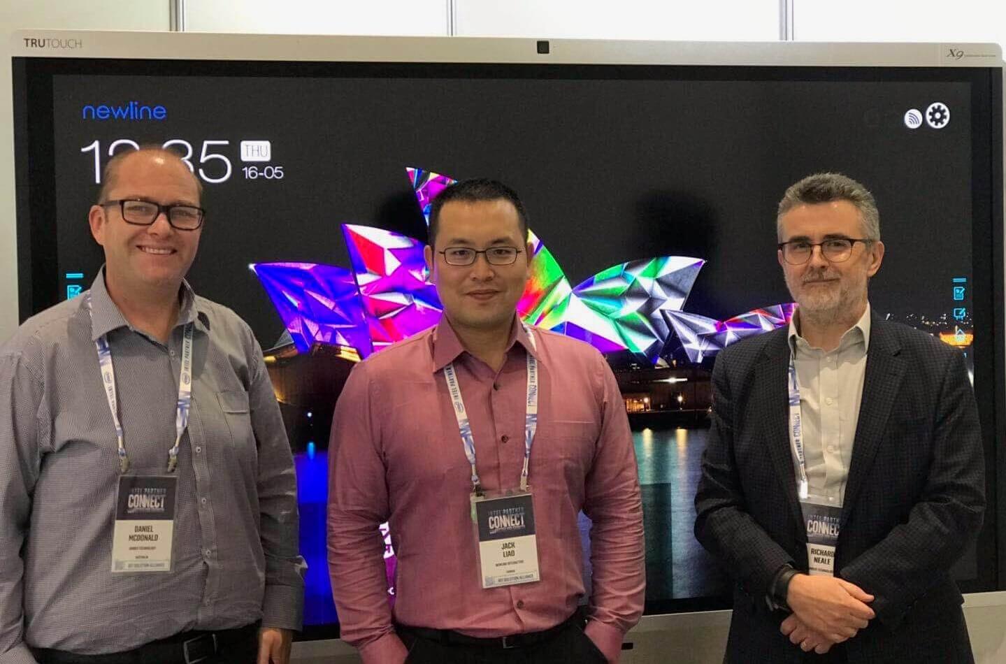Read more about the article Newline collaboration solutions in APAC at Intel Partner Connect