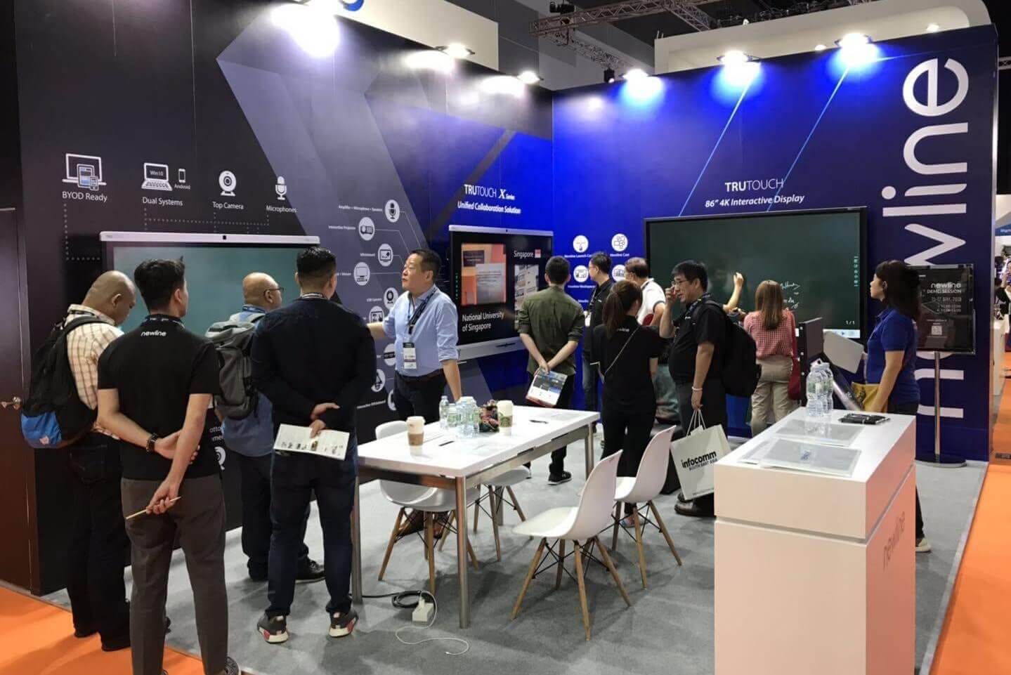 Read more about the article InfoComm SEA 2019：Newline展示協作解決方案