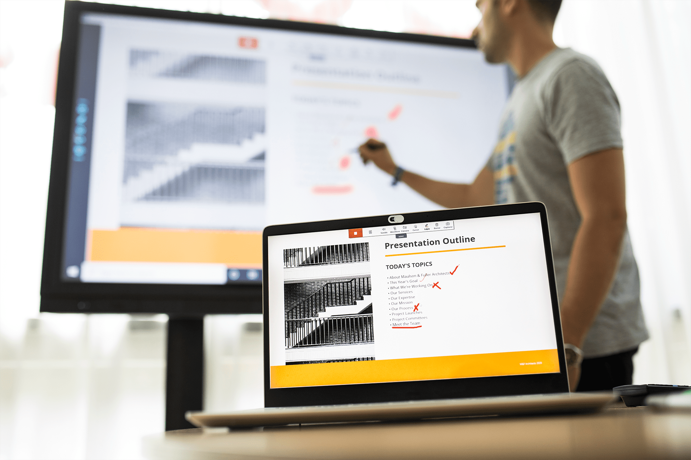 Wireless Casting+Annotation