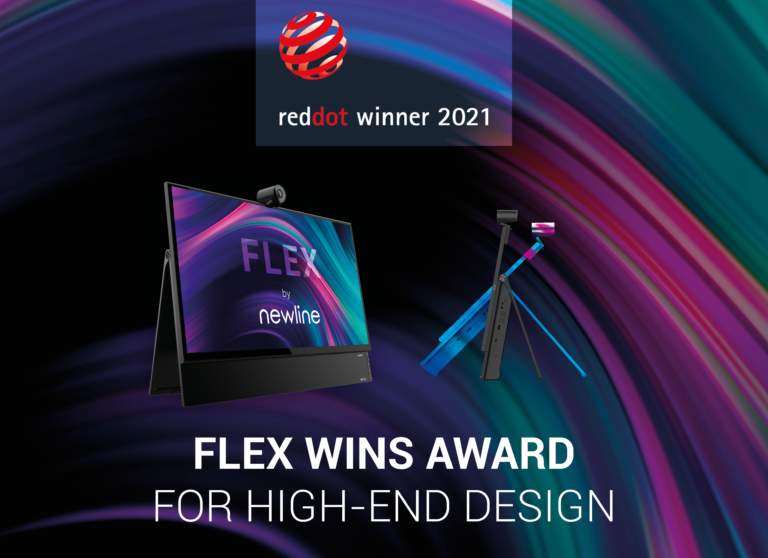Read more about the article Newline wins Red Dot Award with Flex for high-end design!