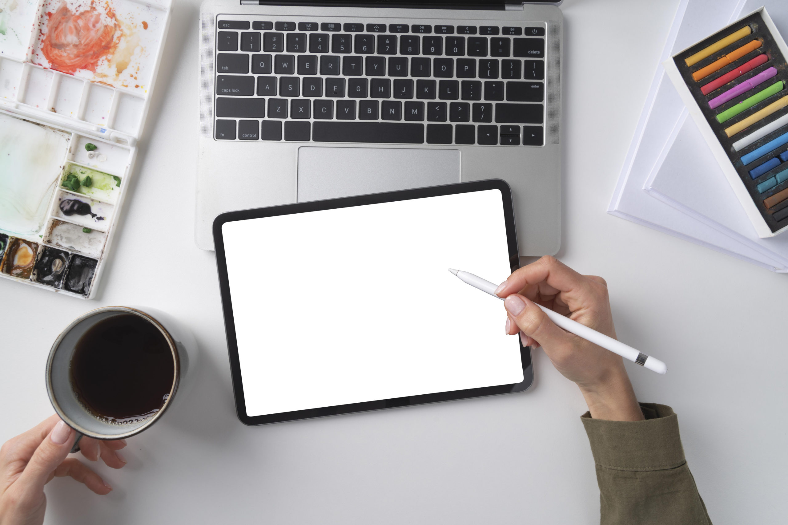 Whiteboard with Graphic Tablets