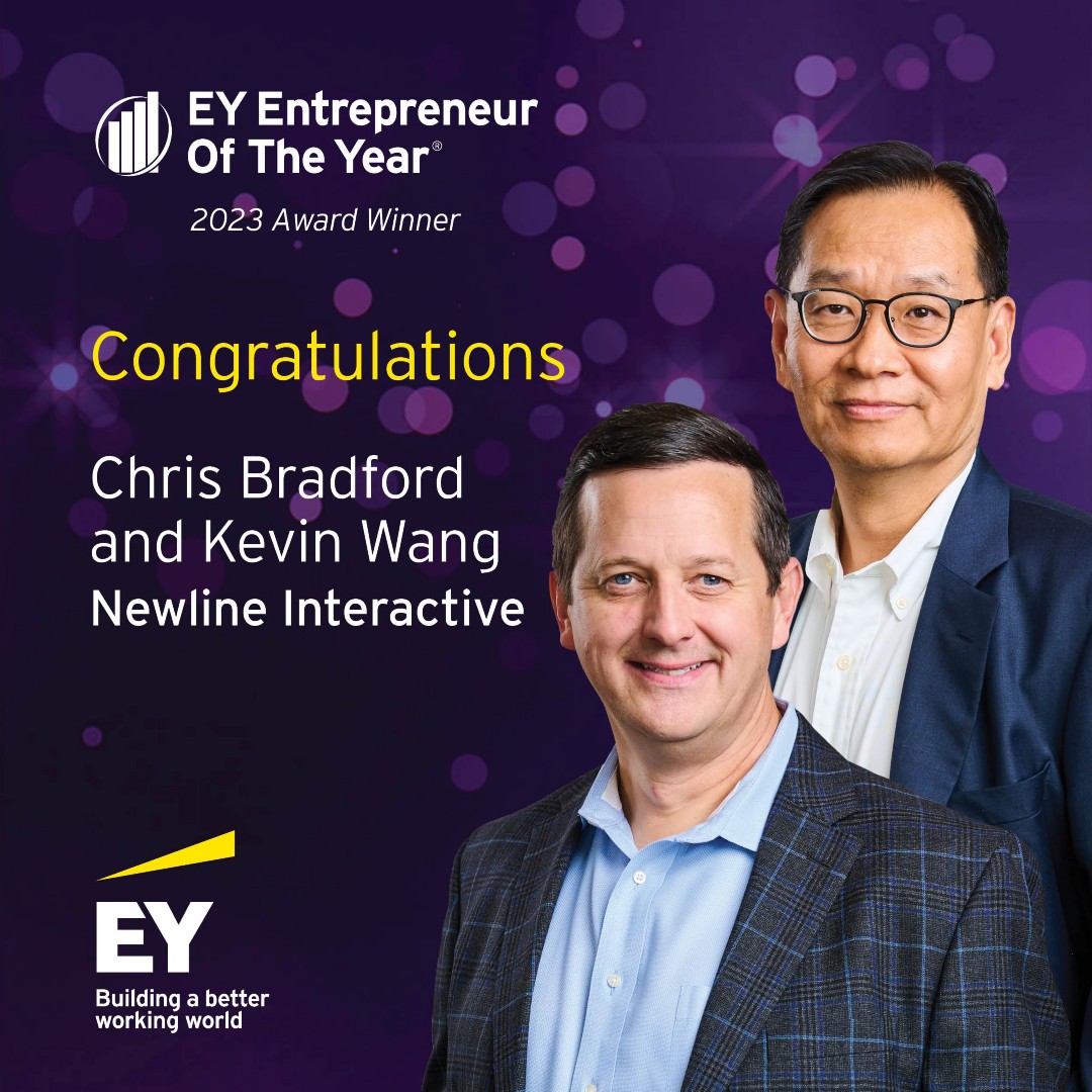 Read more about the article EY Announces Chris Bradford and Kevin Wang of Newline Interactive as Entrepreneur Of The Year® 2023 Southwest Award Winners