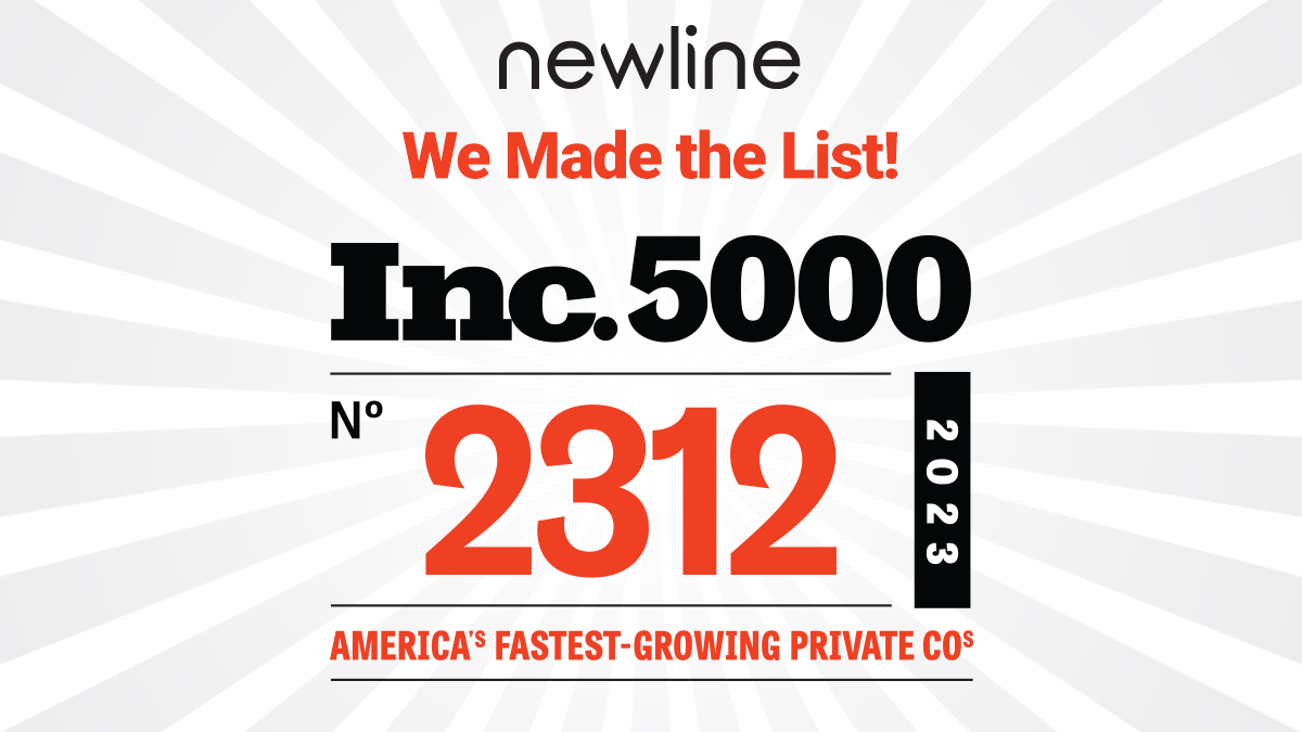 You are currently viewing Newline Interactive Ranks No. 2,312 on the 2023 Inc. 5000 List