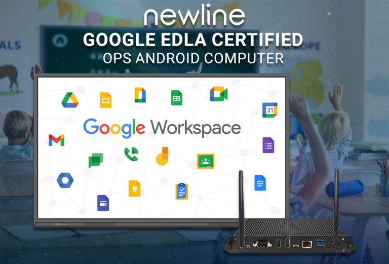 Read more about the article Newline Interactive Unveils Cutting-Edge Google EDLA Certified OPS Android Computer