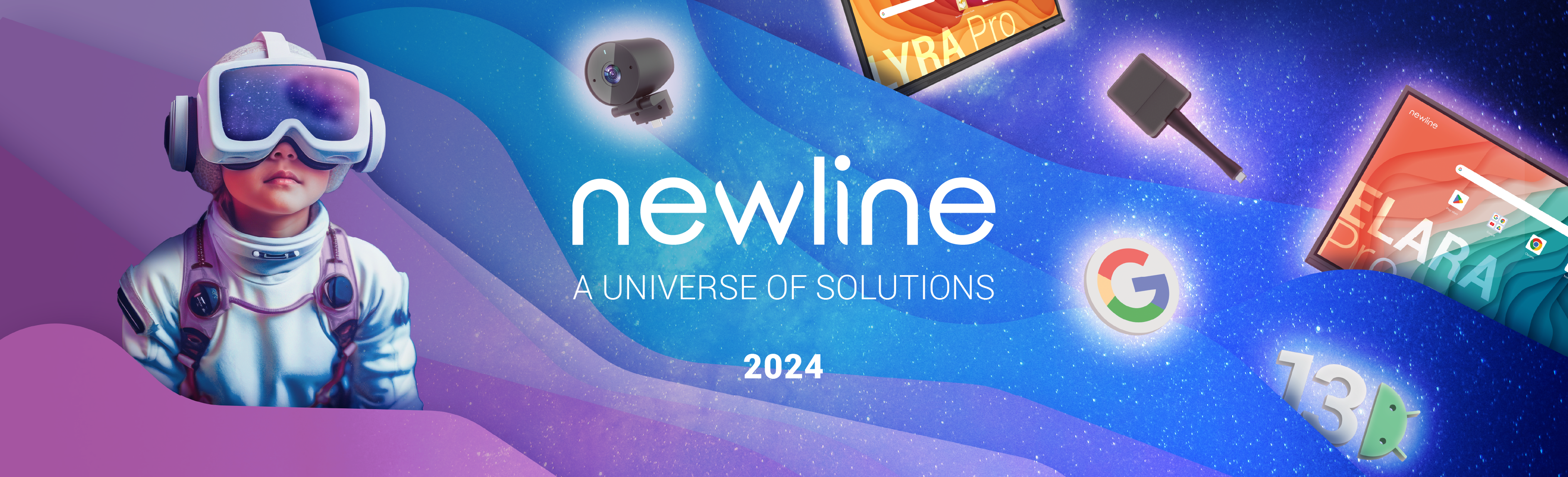 Al momento stai visualizzando Scoprite l’Universo delle soluzioni Newline Interactive a BETT e ISE 2024