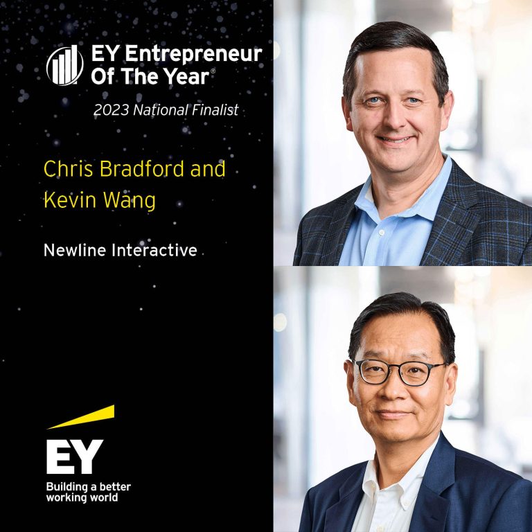 Read more about the article EY Announces Chris Bradford and Kevin Wang of Newline Interactive as Entrepreneur Of The Year® 2023 National Finalists