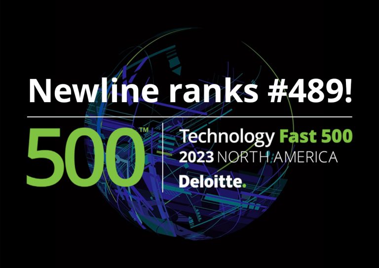 Read more about the article Newline Interactive Ranked Number 489 Fastest-Growing Company in North America on the 2023 Deloitte Technology Fast 500™