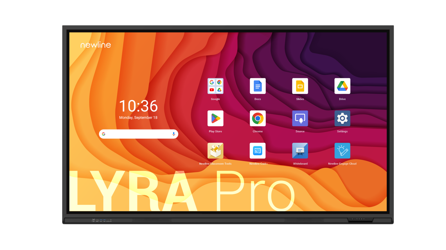 Lyra Pro Android 13 Google EDLA Certified Interactive Display