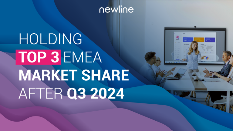 Read more about the article Newline Interactive na 1. miejscu w Polsce i 3. w Europie po 3. kwartale 2024