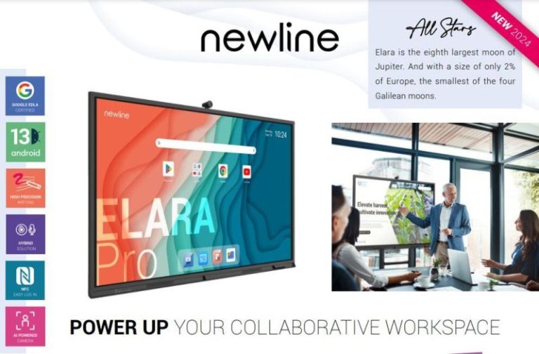 Lee más sobre el artículo Newline Elara Pro: la solución interactiva que redefine la colaboración