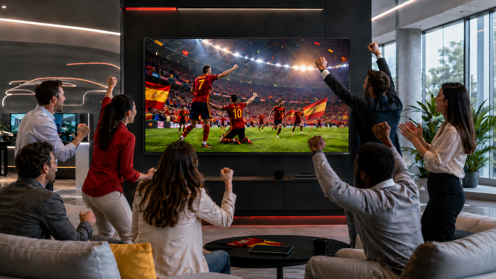 En este momento estás viendo Newline vive el Mundial con La Roja: tecnología, emoción y espíritu de equipo