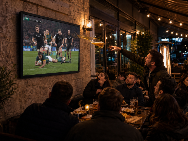 Lee más sobre el artículo Newline XRT Series: la evolución de la cartelería digital hacia entornos exteriores